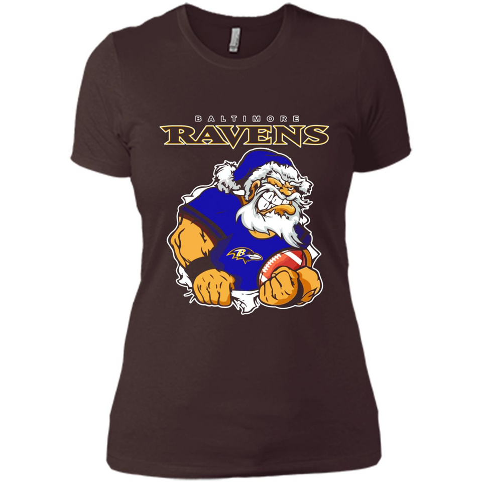 Grumpy Santa Claus Baltimore Ravens Football Team PINGPONG