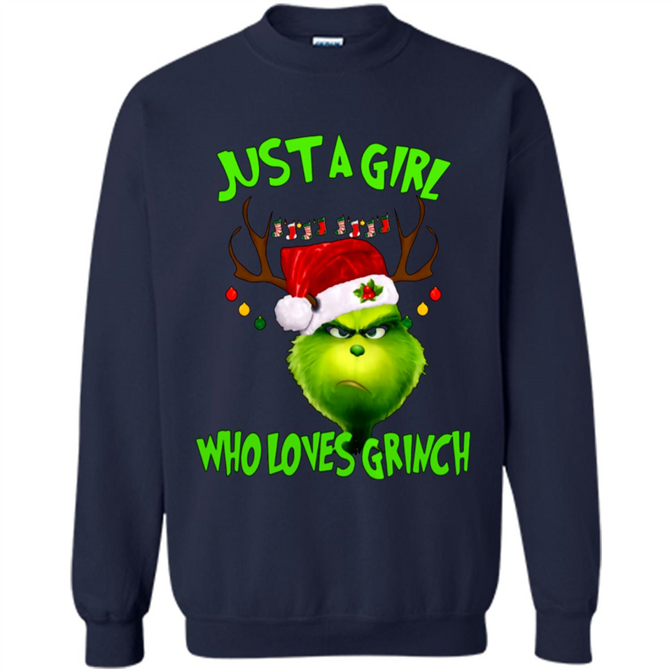 Just a Girl Who Loves Grinch Christmas PING PONG