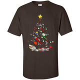 Merry And Bright Plumber Christmas Tree Shirt PINGPONG - Shirt