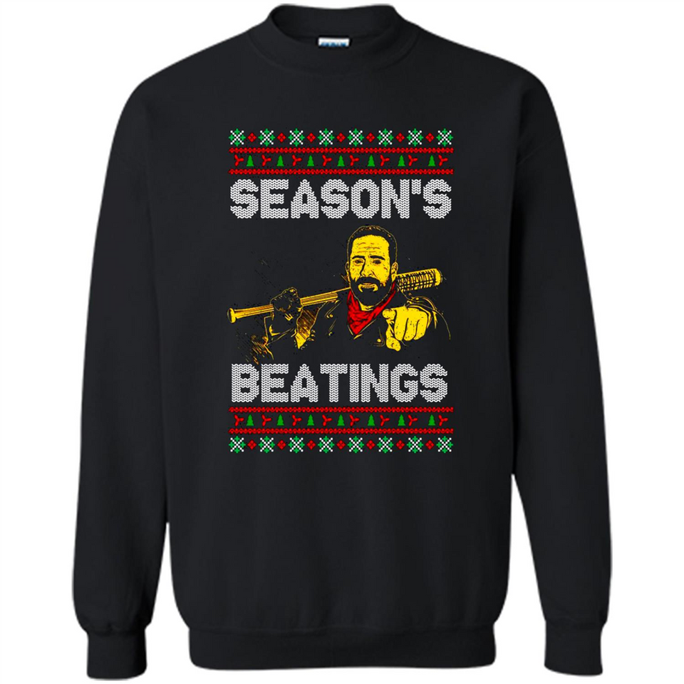 Negan Season's Beatings Christmas PINGPONG