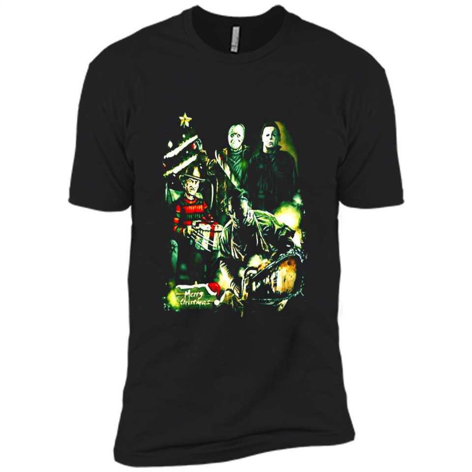 Merry Halloween Christmas Jason Michael Myers Leather Face Freddy PINGPONG