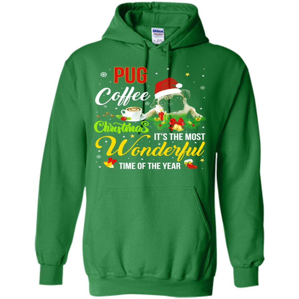 Pug Coffee Wonderful Christmas
