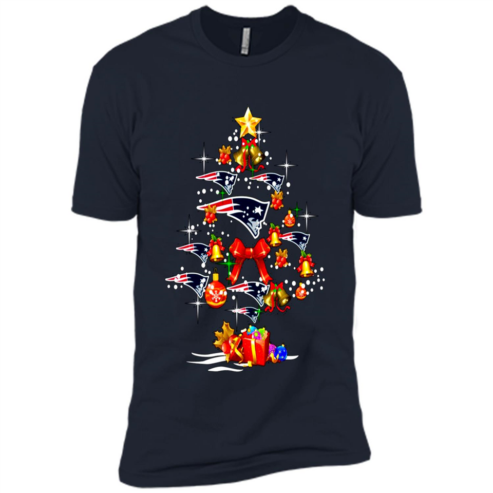 New England Patriots Christmas Tree sweater PINGPONG