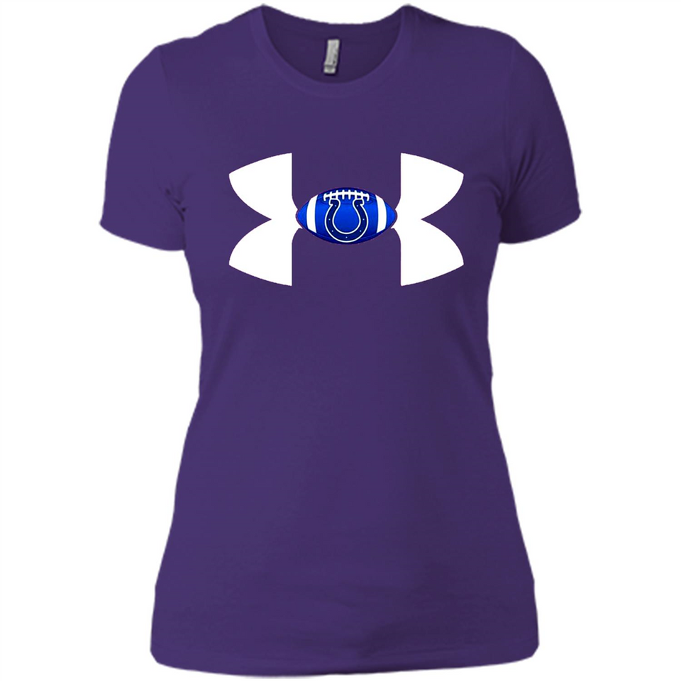 Indianapolis Colts Under Armour Logo - Ladies' Boyfriend T-Shirt