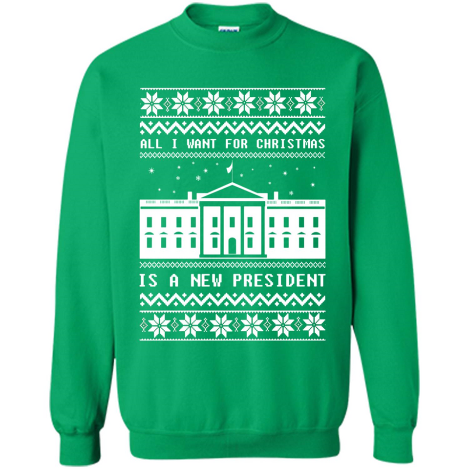 All I want for Christmas is a new president ugly PINGPONG