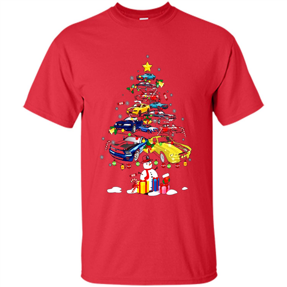Mustang Tree Christmas Sweatshirt PINGPONG