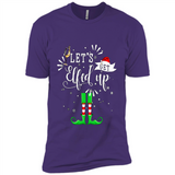 Let's Get Elfed Up Funny Drinking Wine Christmas Elf PINGPONG