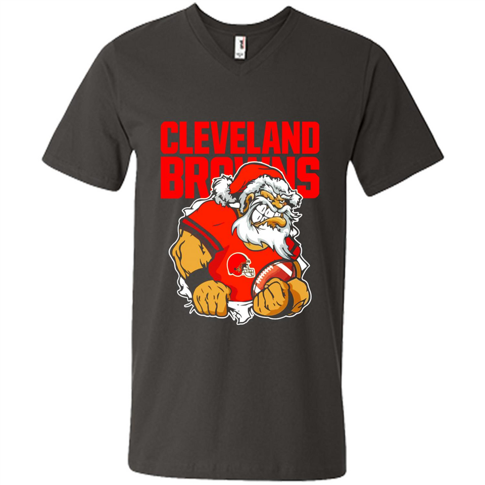 Grumpy Santa Claus Cleveland Browns Football Team PINGPONG
