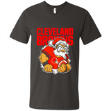 Grumpy Santa Claus Cleveland Browns Football Team PINGPONG