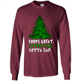 Looks Great Little Full Lotta Sap Funny Christmas PINGPONG