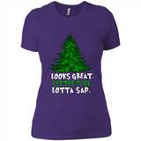 Looks Great Little Full Lotta Sap Funny Christmas PINGPONG