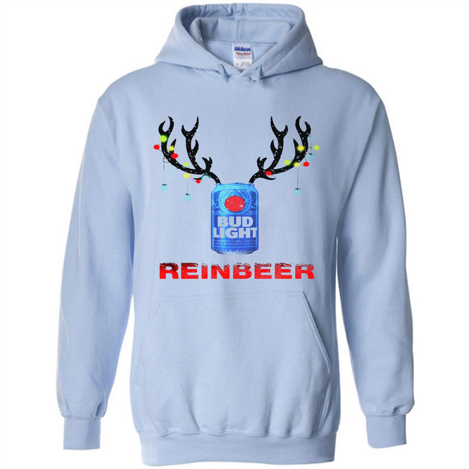 Bud light reinbeer Christmas - Hoodie