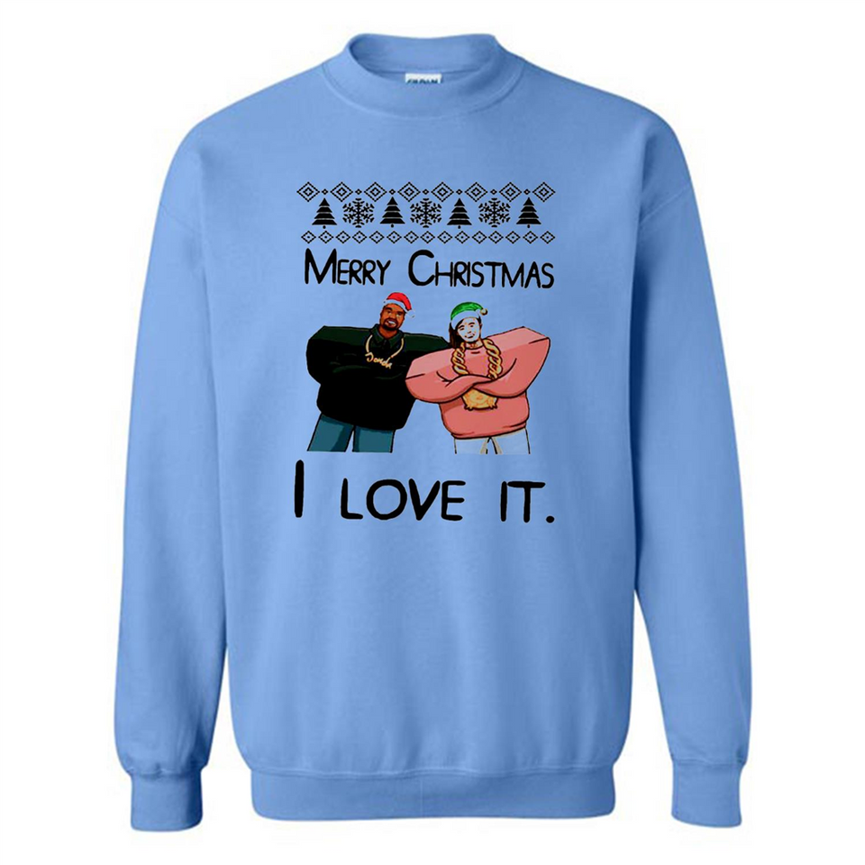 Drake Merry Christmas I love it sweatshirt PINGPONG - Sweatshirt