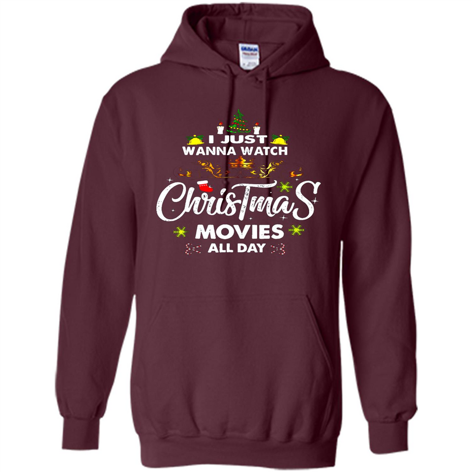 Funny Christmas Movie Shirt, Christmas Movies - Hoodie