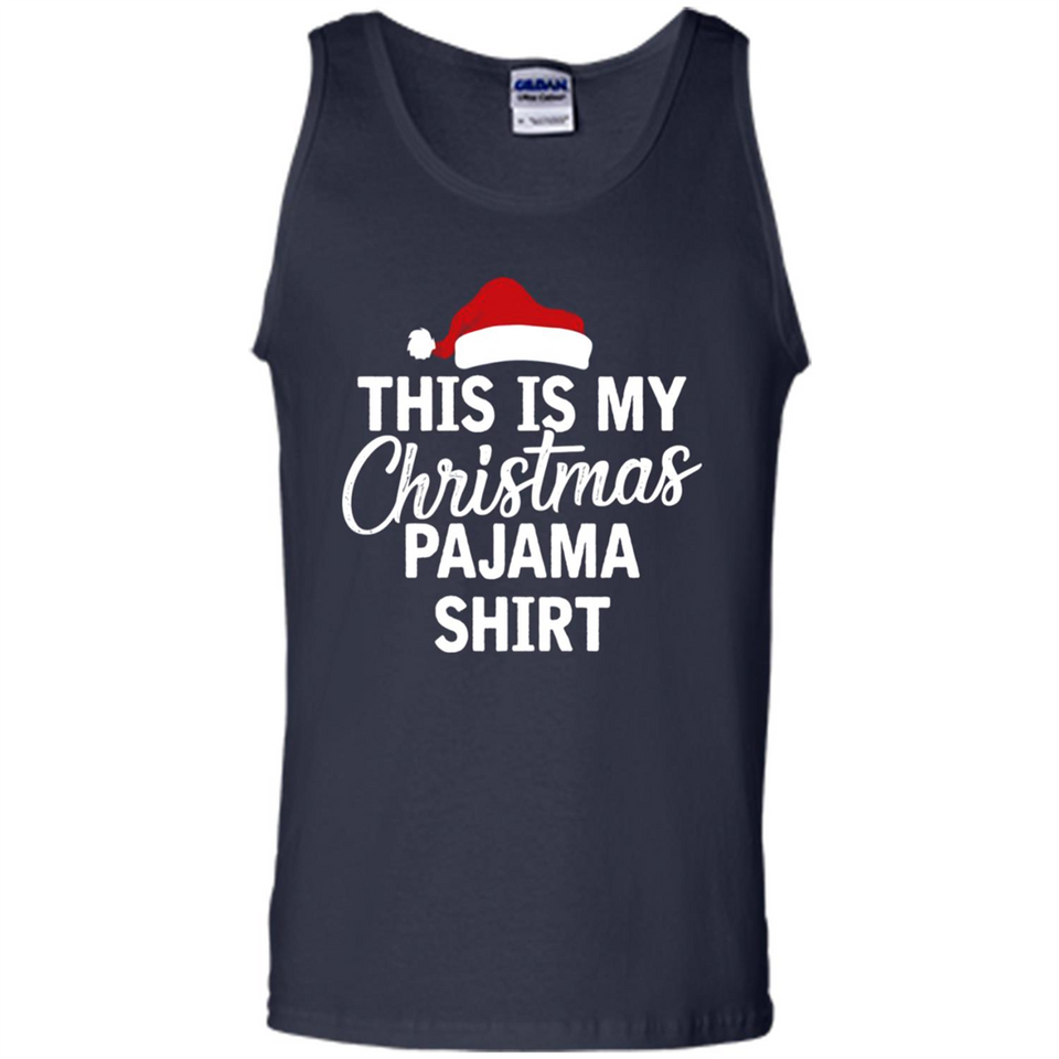 This Is My Christmas Pajama Family Matching - Tank Top