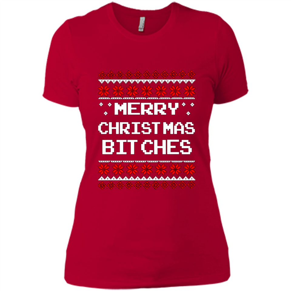 Merry Christmas Bitches ugly sweatshirt PINGPONG