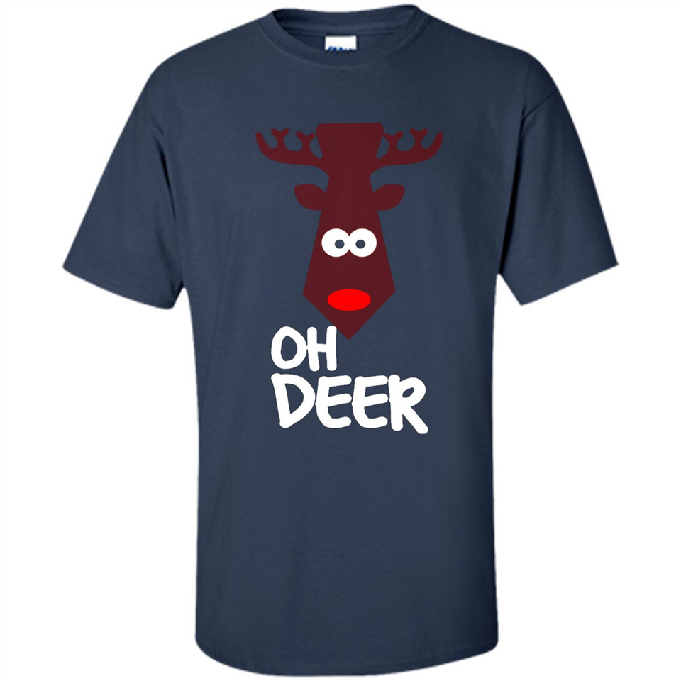 Oh Deer Christmas Reindeer Black mugs PINGPONG - Shirt