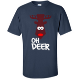 Oh Deer Christmas Reindeer Black mugs PINGPONG - Shirt