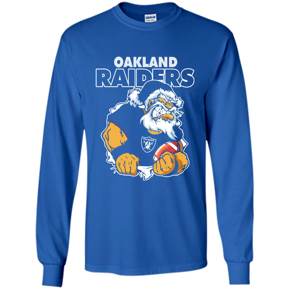 Grumpy Santa Claus Oakland Raiders Football Team PINGPONG