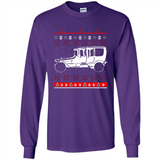 Christmas Ugly Sweater Automobile Ugly Christmas Sweater - Long Sleeve T-Shirt