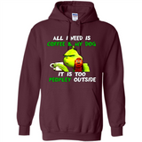 The Grinch - All I Need Is Coffee & My Dog It Is Too Peopley Outside