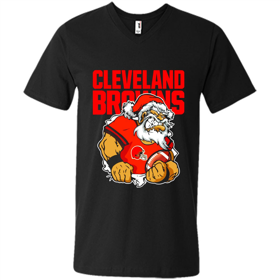 Grumpy Santa Claus Cleveland Browns Football Team PINGPONG