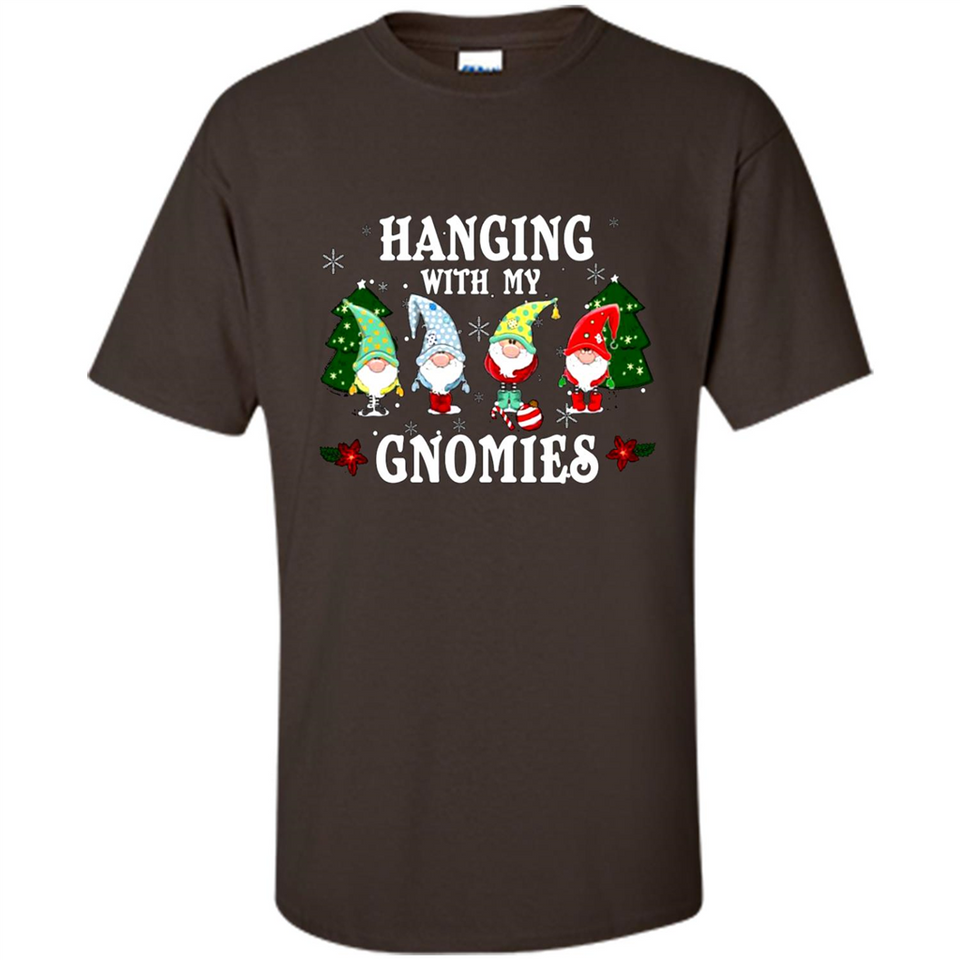 Christmas Garden Gnome Hanging With My Gnomies Shirt Sweater - Shirt