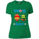 Snow Day Shirt For Cincinnati Reds Vs Minion Fans pingpong
