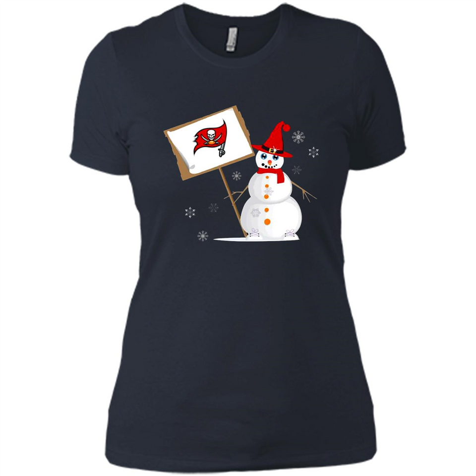 Tampa Bay Buccaneers Snowman Funny