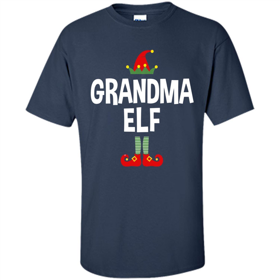 Grandma Elf Shirt -Family Matching Christmas Pajamas - Shirt