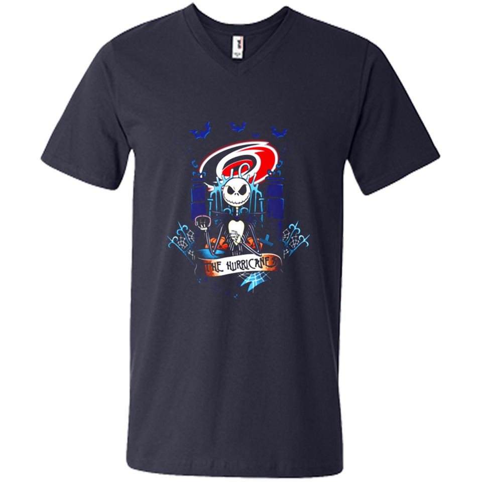 Carolina Hurricanes Halloween The Nightmare Before Christmas - Men's V-Neck