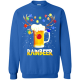 Rainbeer Christmas Reindeer Beer Drinking