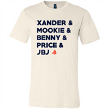 Baseball Favorite Players - Canvas Unisex T-Shirt