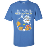 Grumpy Santa Claus Los Angeles Chargers Football Team PINGPONG