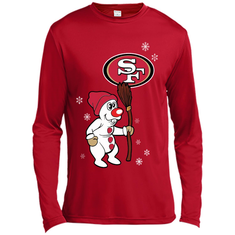 San Francisco 49ers Snowman