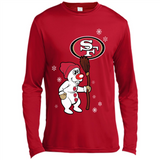 San Francisco 49ers Snowman