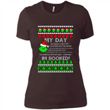 Mr Grinch my day I’m booked Christmas sweater PINGPONG