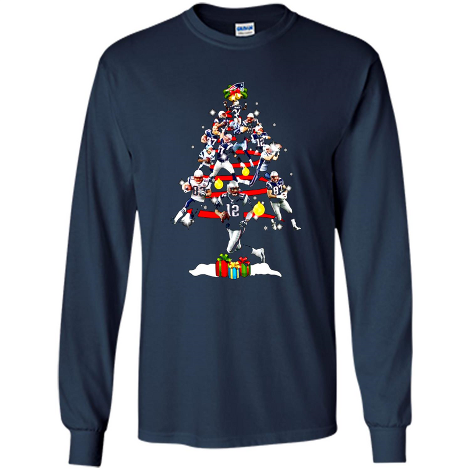 NEW ENGLAND PATRIOTS PLAYERS CHRISTMAS TREE PINGPONG