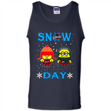 Snow Day Shirt For Cleveland Cavaliers Vs Minion Fans pingpong