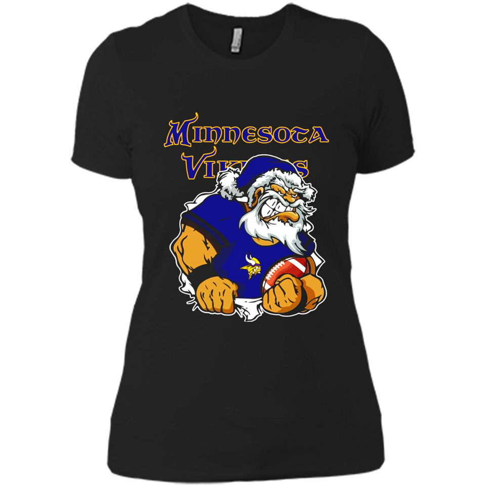 Grumpy Santa Claus Minnesota Vikings Football Team PINGPONG