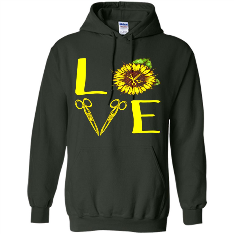Hair Stylist Love Sunflower Scissors PING PONG