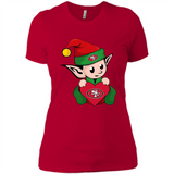 San Francisco 49ers ELF Elves Grinch Santa Claus