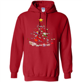 Merry And Bright Plumber Christmas Tree Shirt PINGPONG - Hoodie