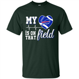 Buffalo Bills Football My Heart is on that Field - Shirt