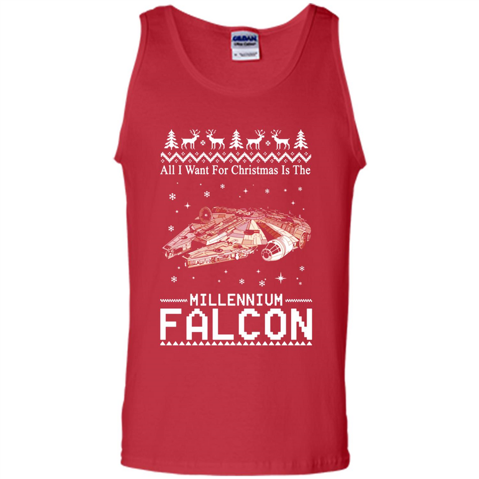 All I Want For Christmas Is The Millennium Falcon ugly PINGPONG