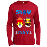 Snow Day Shirt For Indianapolis Colts Vs Minion Fans pingpong