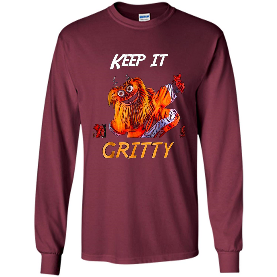 Keep it Gritty Philly Flyers mascot PINGPONG