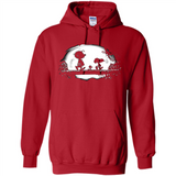 Snoopy The Peanuts Walking To The Moon
