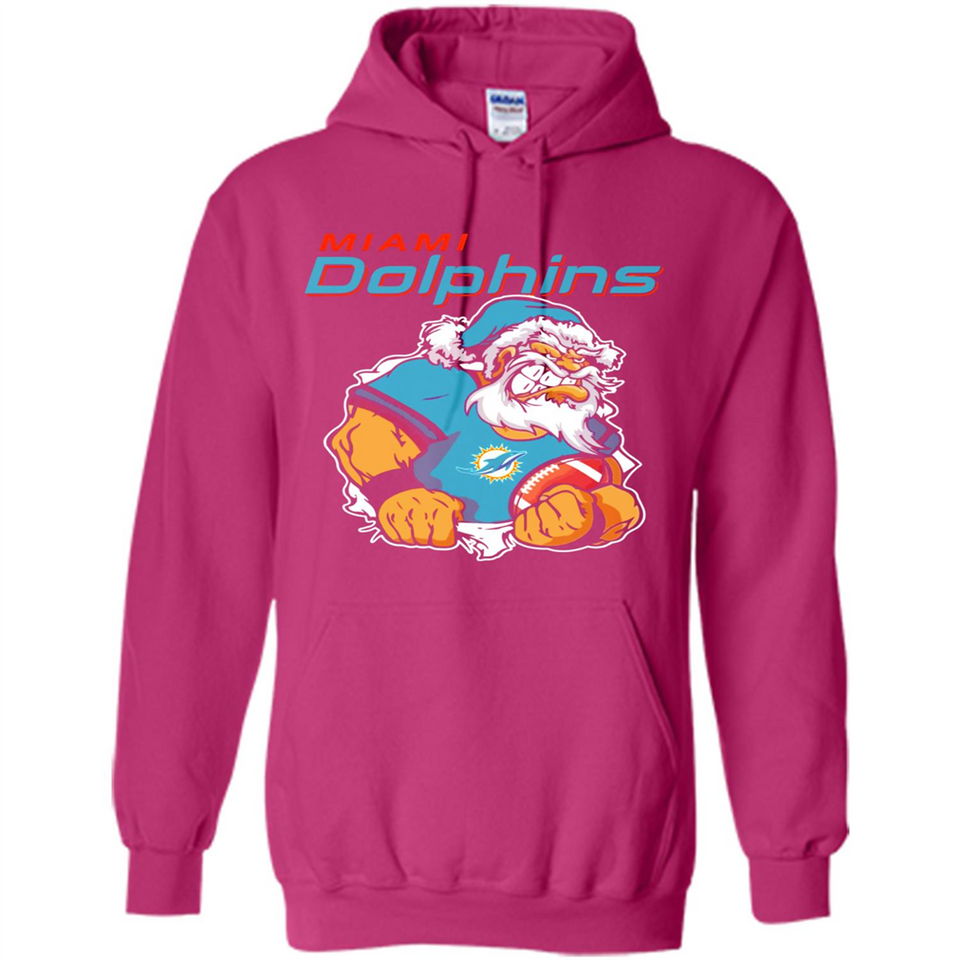 Grumpy Santa Claus Miami Dolphins Football Team PINGPONG