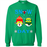 Snow Day Shirt For Chicago Bulls Vs Minion Fans pingpong